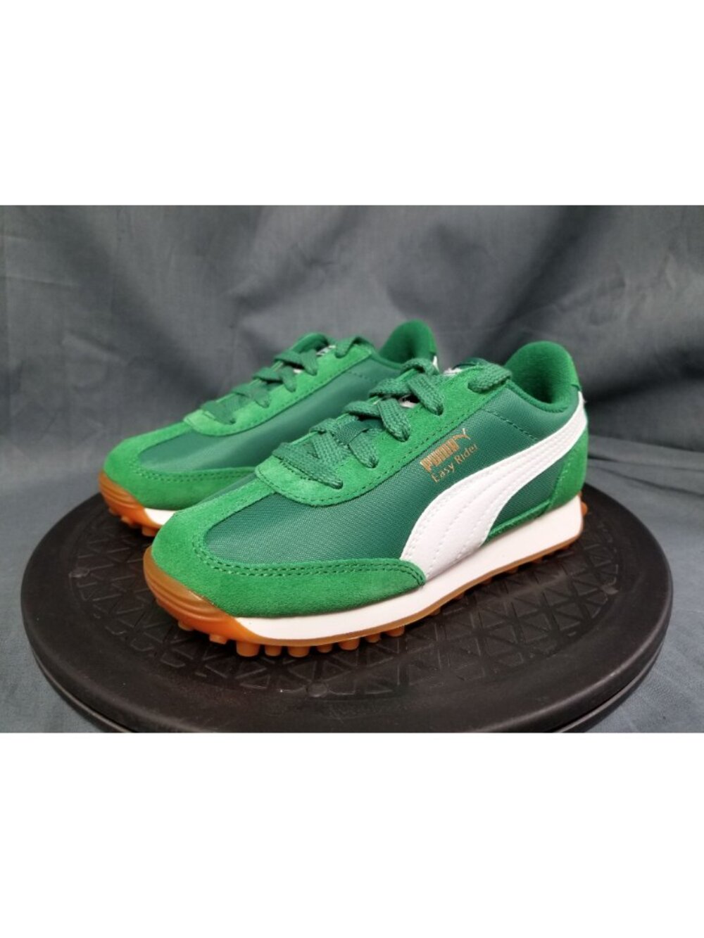 Puma Easy Rider Vintage PS 'Archive Green' Kids Size 13c NEW NO BOX! - Picture 4 of 11